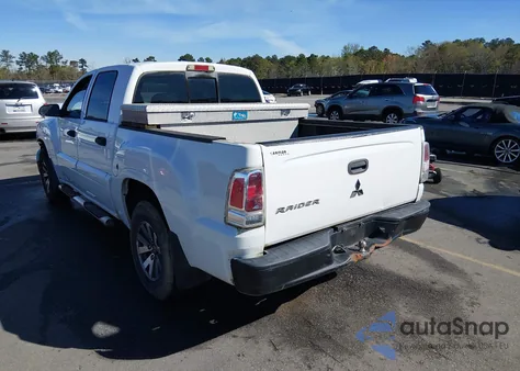 2008 Mitsubishi Raider Ls из США, поврежденный, VIN 1Z7HC28K98S572393